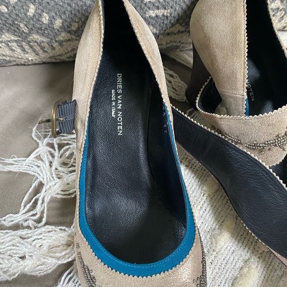 {Dries Van Noten} Beaded Heels - Picture 10 of 14